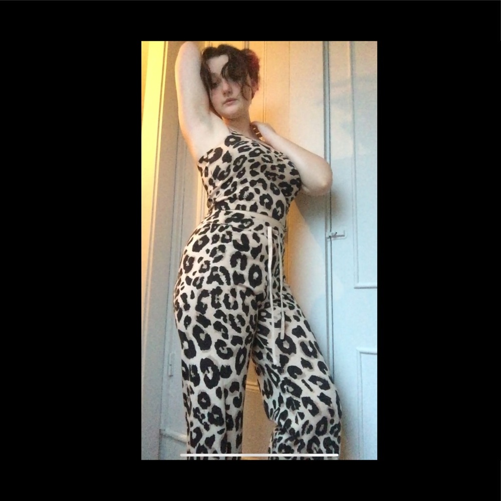 Leopard Print Pajama Set